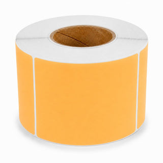 4x6 Fluorescent Orange Thermal Transfer Label Roll 4/Case by Glownary – 4 Inches X 6 Inches, Paper, Fluorescent Orange, Pack of 4000, Model 3234x6tt3fo