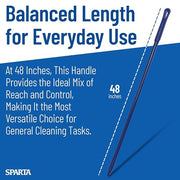 SPARTA Blue / 12 / 48 Inches (Pack of 12) Broom Handles