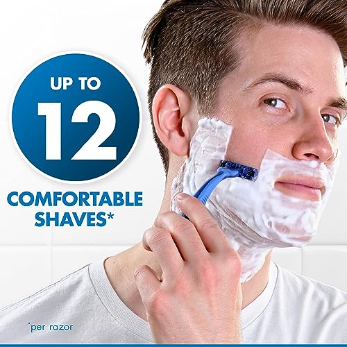 Gillette 8 Count (Pack of 2) / Sensor3 Comfort (8ct) / Blue Disposable Razors