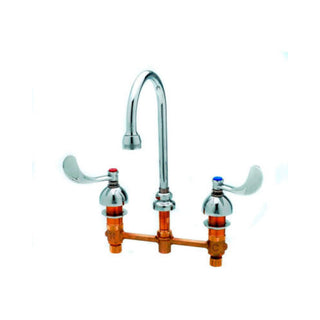 TS Brass Lavatory Faucet with Lever Handles by T&S Brass – not_applicable, Commercial, Chrome, Model B-2990