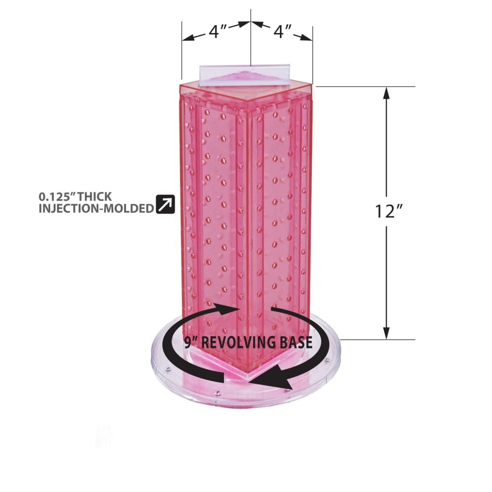 Azar Displays Pink / Pegboard only / 1 Panels & Units