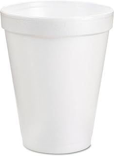 DART Insulated Styrofoam Cup, 8 Oz, 1000/CT, White