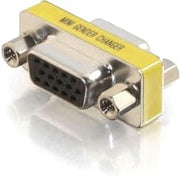 C2G/ Cables to Go 18962 VGA (HD15) F/F Mini Gender Changer (Coupler)