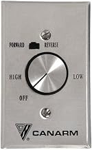 Speed Control for Use With Canarm Industrial Ceiling Fans – 4.75"L x 3"W x 2"H, Aluminum, Multicolor, Model FRMC5