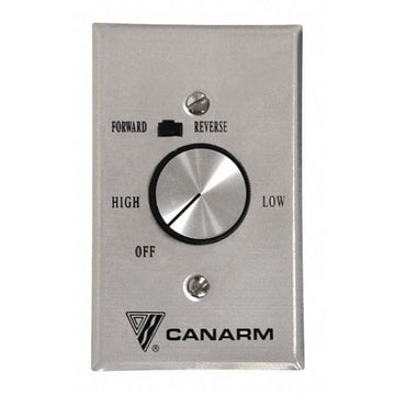 Speed Control for Use With Canarm Industrial Ceiling Fans – 4.75"L x 3"W x 2"H, Aluminum, Multicolor, Model FRMC5