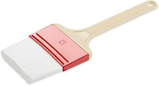 Thermohauser white polyester, brush width 7.5 cm, bristle length approx. 4 cm, Handle: plastic PA