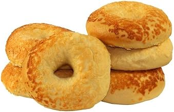 Just Bagels Asiago Cheese Bagel, 4 Ounce -- 48 per case.