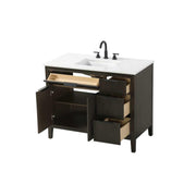 Elegant Kitchen and Bath Chocolate / unspecified / 1 Bathroom Vanities