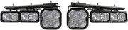 Diode Dynamics Stage Series Fog Pocket Kit compatible with Ford Bronco (w/Steel Bumper) 2021-2024 with Backlight, Max Cool White with Backlight