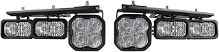 Diode Dynamics Stage Series Fog Pocket Kit compatible with Ford Bronco (w/Steel Bumper) 2021-2024 with Backlight, Max Cool White with Backlight