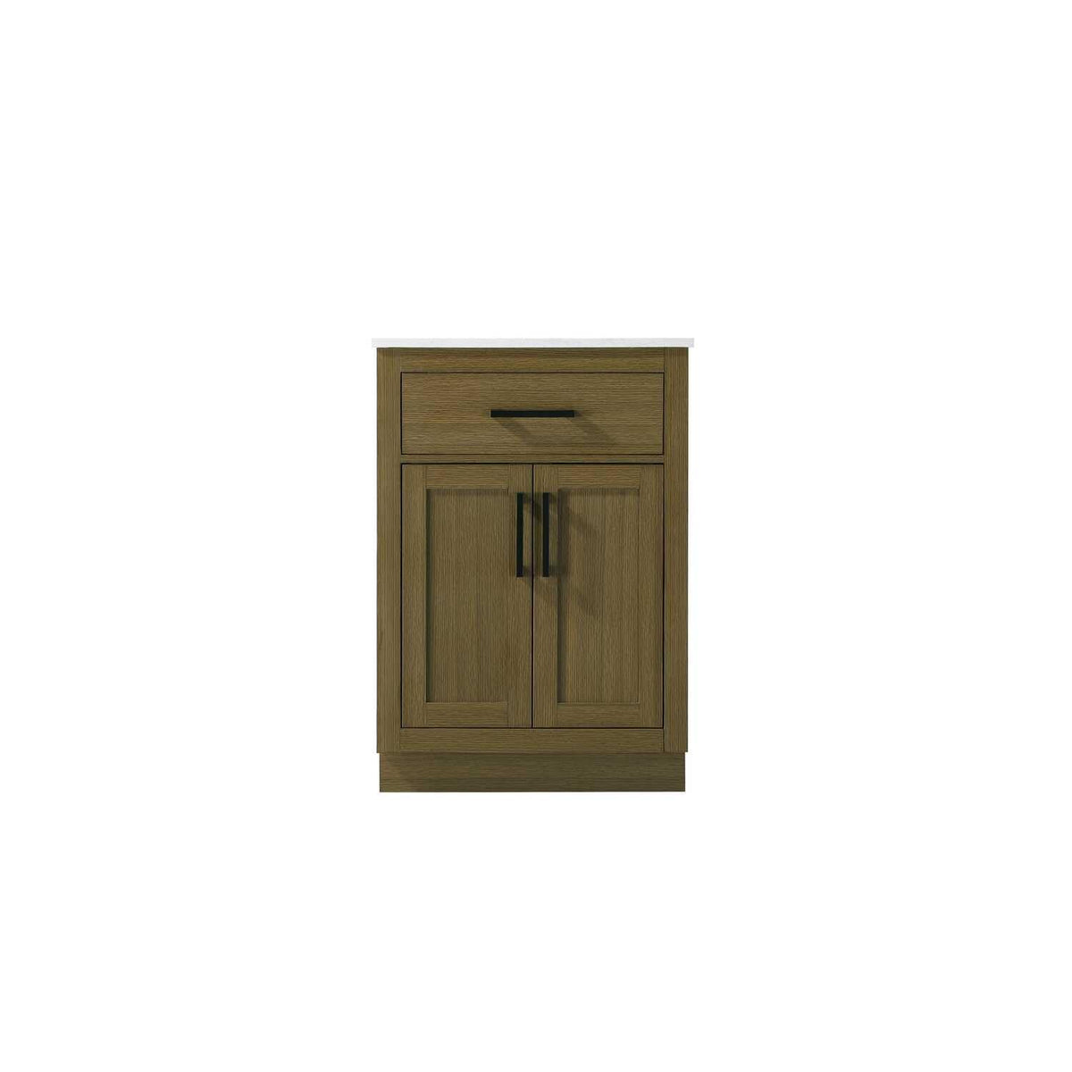 Alden Bathroom Vanity Chestnut Brown by Lighting Design – Wood, Chestnut Brown, Model VF29724MCB