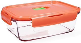 Luminarc Pure Box Holy Container Rectangular Airtight Glass 122cl Bicolor
