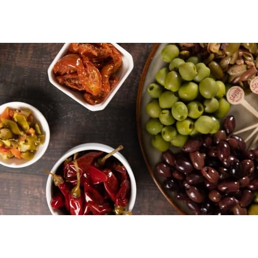 Pitted Green Castelvetrano Olives in Brine by Savor Imports – Commercial Grade