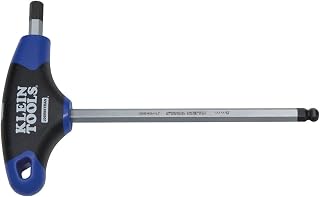 KLEIN TOOLS JTH6M3BE 3 mm Ball End Hex Key with Journeyman T-Handle, 6-Inch