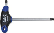 KLEIN TOOLS JTH6M25BE 2.5 mm Ball End Hex Key with Journeyman T-Handle, 6-Inch