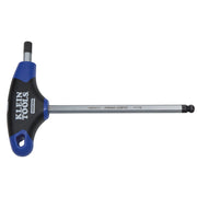 3 mm Ball End Hex Key with Journeyman T-Handle by KLEIN TOOLS – 1 Count (Pack of 1), Alloy Steel, Silver, Model JTH6M3BE
