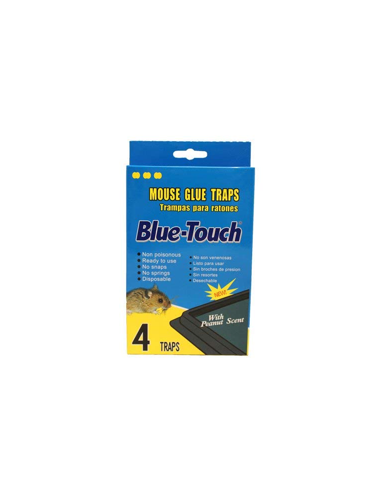 Blue Touch & USA Worse 32204 PEC Mouse Glue Traps, Pack of 192