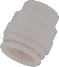 John Guest Speedfit 3/4 Inch CTS End Cap, Push to Connect Plastic Plumbing Fitting, White, PSEI4628P