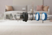 Ultimate700™ Vacuum Filter Set (Pack of 4) by Electrolux – Pack of 4, Plastic, Blue, Pack of 4, Model ELPAVAF67