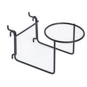 Pegboard Ball Display Holder 4" Black by GRAND & BENEDICTS INC – Steel, Model 289-HR4-MF-B