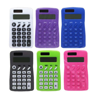 (6 EA) STUDENT CALCULATOR by LEARNING ADVANTAGE – Small, Plastic, Pack of 6, Model CTU7506-6