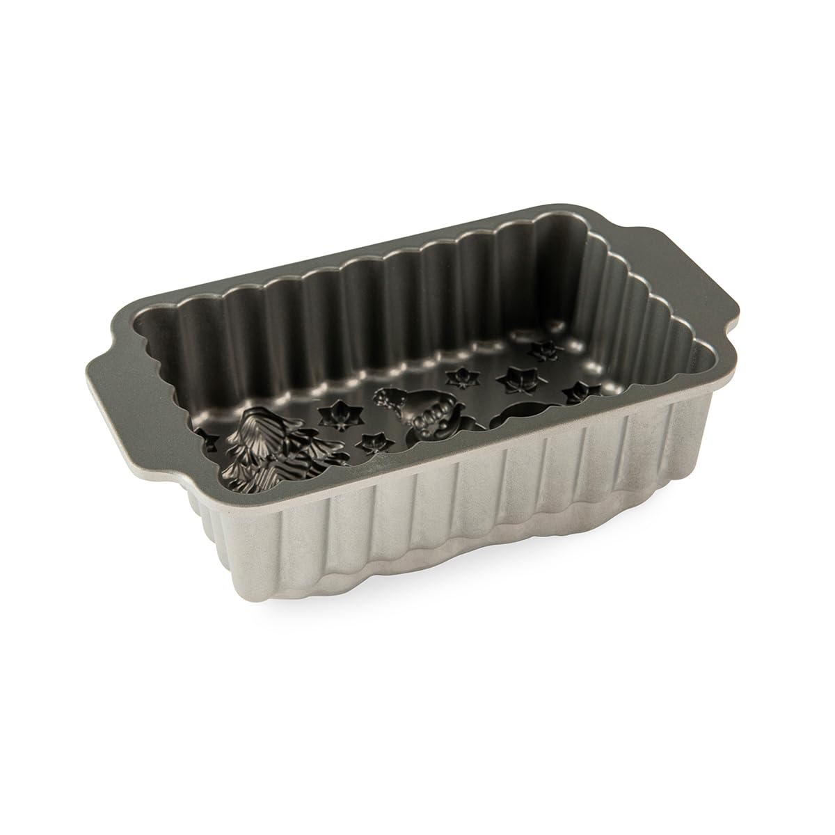 Winter Wonderland Loaf by Nordic Ware – 6-Cup, 6.0 cups, Aluminum, Silver, Model 93048