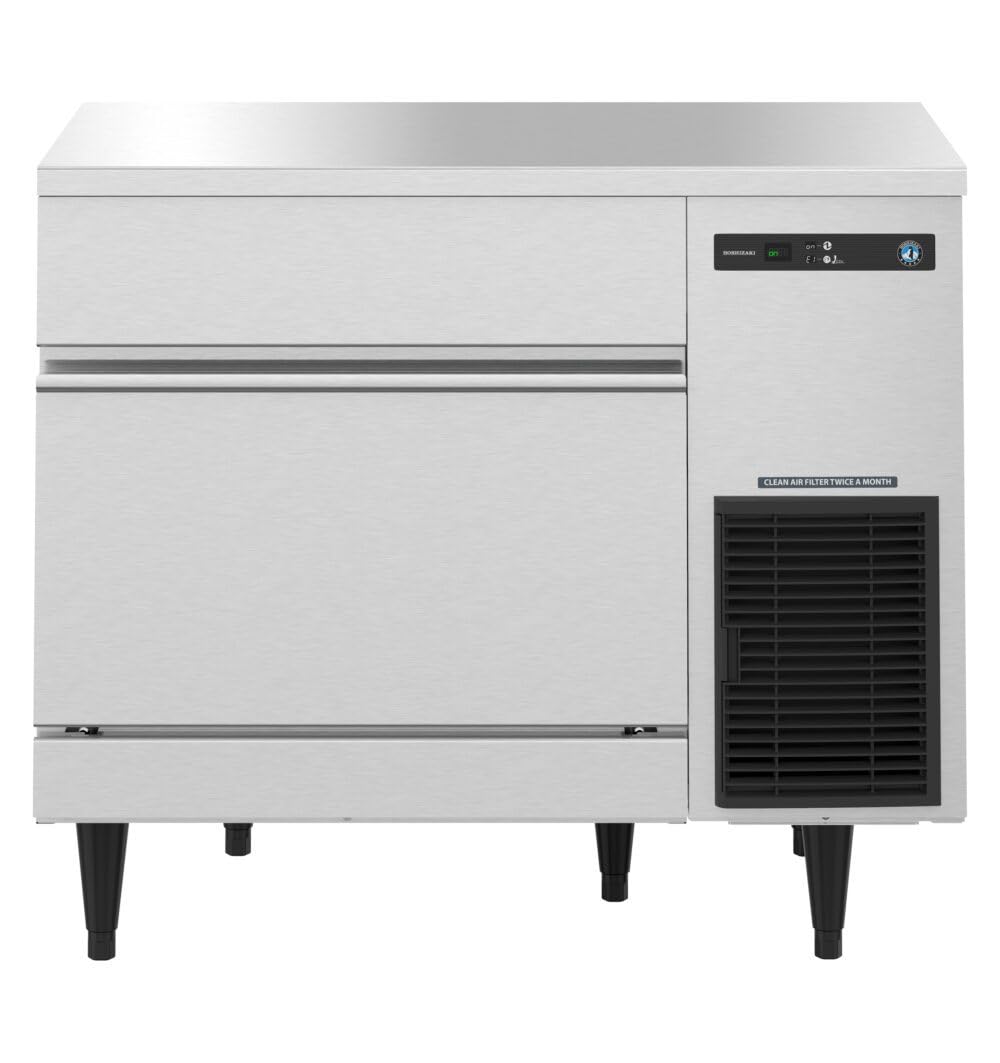 Air-cooled Square Cuber Ice Machine by HOSHIZAKI – 75 pounds, Model IM-200BAK