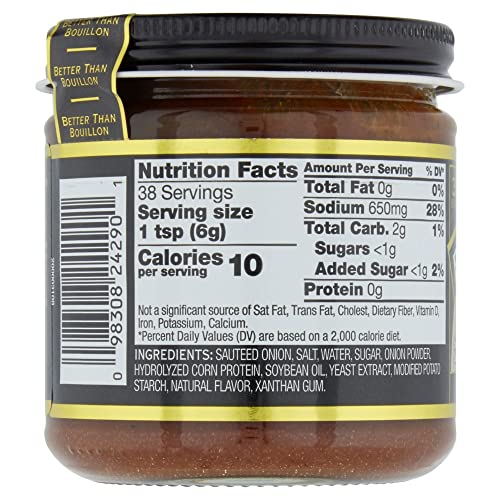 Better Than Bouillon Roasted Garlic + Sauteed Onion / 8 Ounce (Pack of 2) / 2 Vegetable
