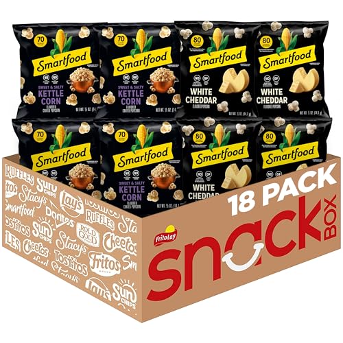 Smartfood Variety Pack / 0.5 Ounce (Pack of 18) / 1 Popped
