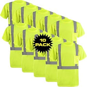 OccuNomix Classic Standard Dual Stripe Short Sleeve Wicking Birdseye T-Shirt