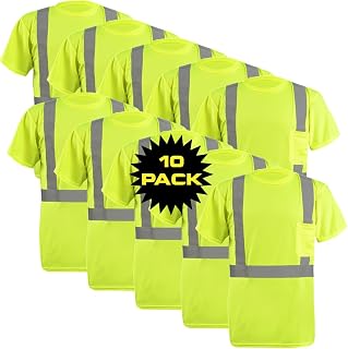 OccuNomix Classic Standard Dual Stripe Short Sleeve Wicking Birdseye T-Shirt