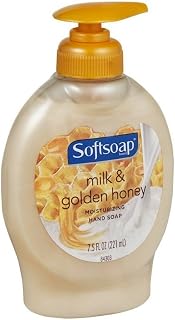 Softsoap Elements Milk Protein and Honey Moisturizing Hand Soap 7.5 oz (Pack of 2)