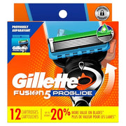 Gillette 12 Count (Pack of 1) / Fusion 5 ProGlide Refills / Fusion5 ProGlide Cartridges