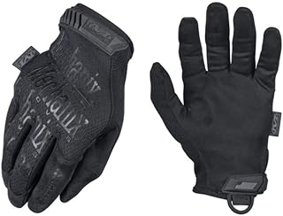 Mechanix Wear Original 0.5mm High Dexterity Covert Tactical Gloves (Small, Black)