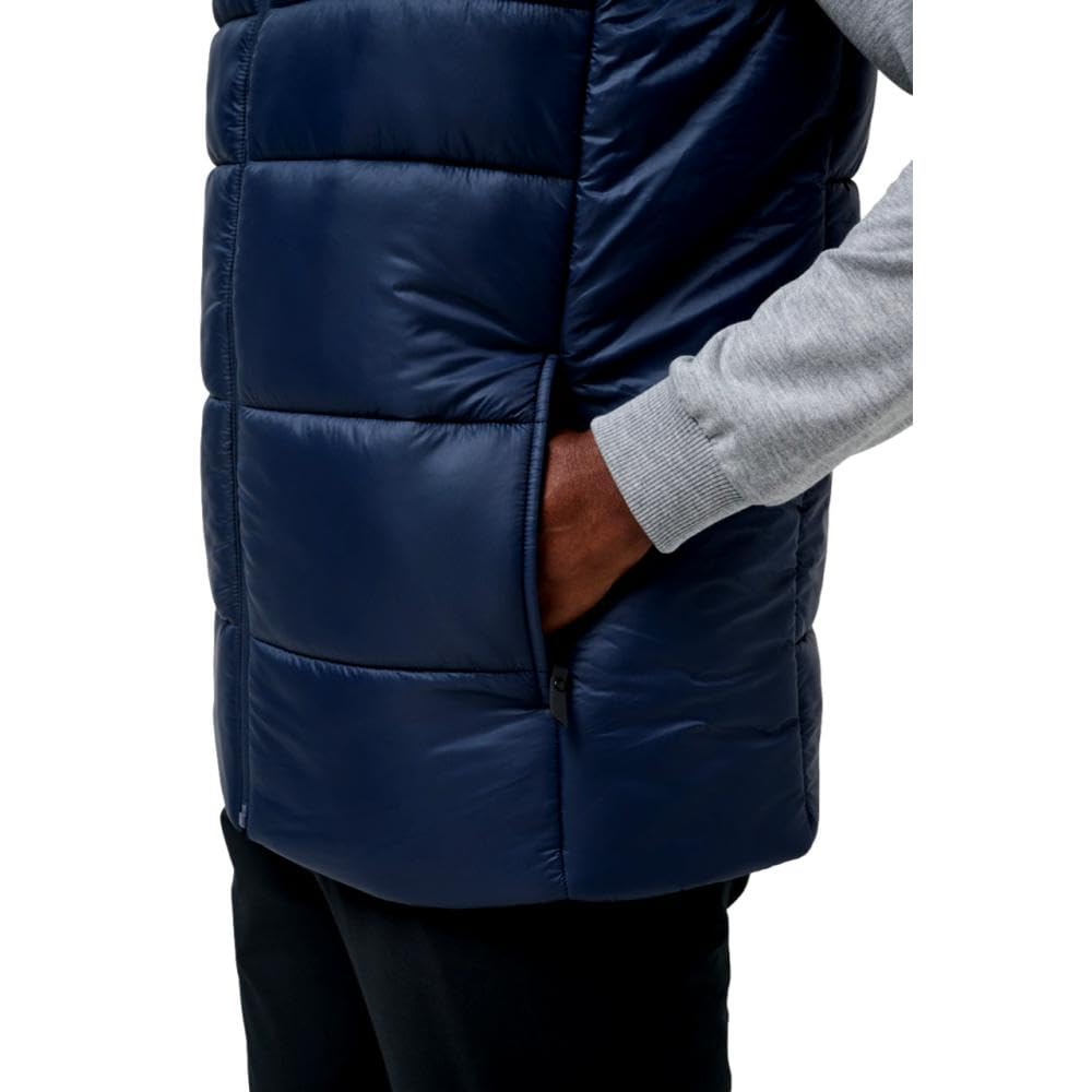 Mens Aves Tech Puffer Ves Total Eclipse L by TravisMathew – Polyester, Total Eclipse, Model 1MZ274