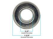 5/8" Ball Bearings 2 Count by Marathon – One Size, Plastic, No Color, Model 60001