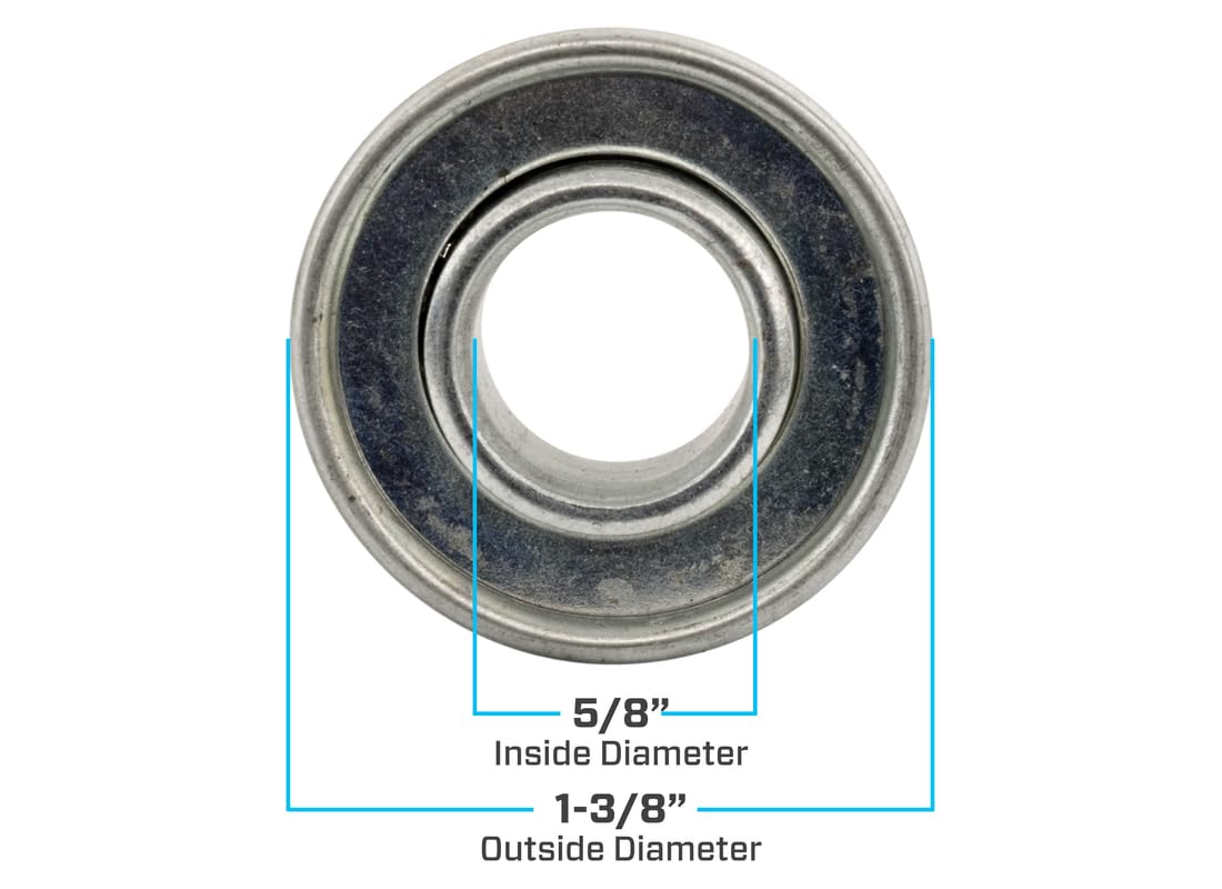 5/8" Ball Bearings 2 Count by Marathon – One Size, Plastic, No Color, Model 60001