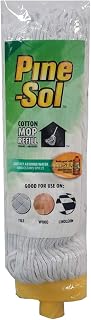 Pine-Sol Cotton Wet Mop Refill – Replacement Head Attachment, 300g | Heavy-Duty Cleaning for Indoor, Outdoor and Industrial Use