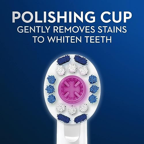 Oral-B White / 1 Count (Pack of 6) / 1 Toothbrush Replacement Heads