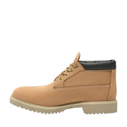 Men's TBL 1973 Newman Mid Lace Up Waterproof Boot by Timberland – 6.5, Leather, Wheat