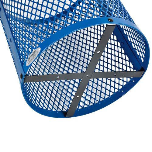 Global Industrial Blue / 23.5 inches (Diameter) x 40 inches (Height) / Industrial Trash, Recycling & Compost