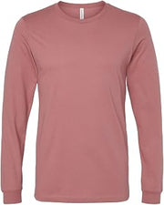 BELLA+CANVAS Unisex Jersey Long-Sleeve T-Shirt Mauve