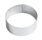 Mousse Ring up to 12 Inches by PADERNO – Diametro 12 cm, 2 liters, Edelstahl, Silver, Model 47532-12
