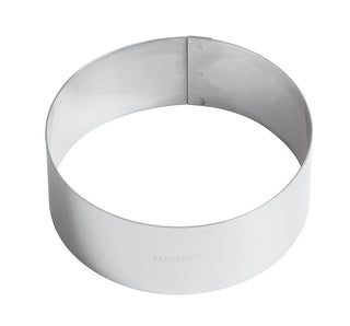Mousse Ring up to 12 Inches by PADERNO – Diametro 12 cm, 2 liters, Edelstahl, Silver, Model 47532-12
