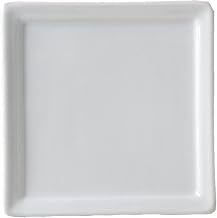 AV-S8 Ventana Square Serving Tray, 9", Porcelain White (Pack of 24)