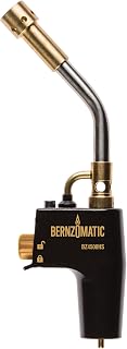 Bernzomatic DuraCast® Wide Surface Torch - Durable Cast Body Aluminum Construction for Cooking, Heat Shrinking, Metalworking, and Vinyl Wrapping (TS 4500 Torch)