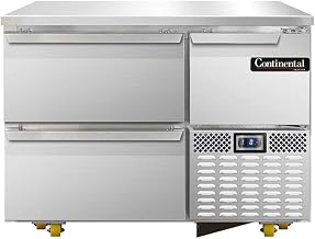 CFA43-U-D Undercounter Freezer Base Worktop Unit, 43" W, With Drawers