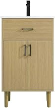 Elegant Kitchen and Bath Chandler 20" Single Bathroom Vanity in Honey Brown