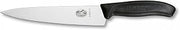 Victorinox Kitchen Swiss Classic Carving 8" Straight Blade, 1½" width at handle Black 6.8003.19