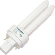SYLVANIA 20708 Light Bulb, 13W 2-Pin Double Tube Compact Fluorescent